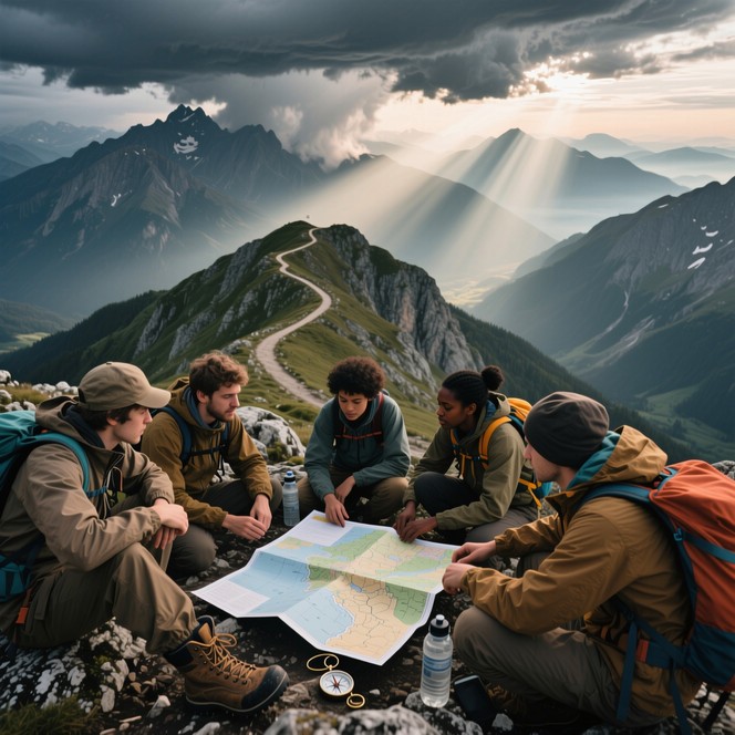 Explorers Working Together Free Global exploration team Image - Geography, Exploration, Research ...