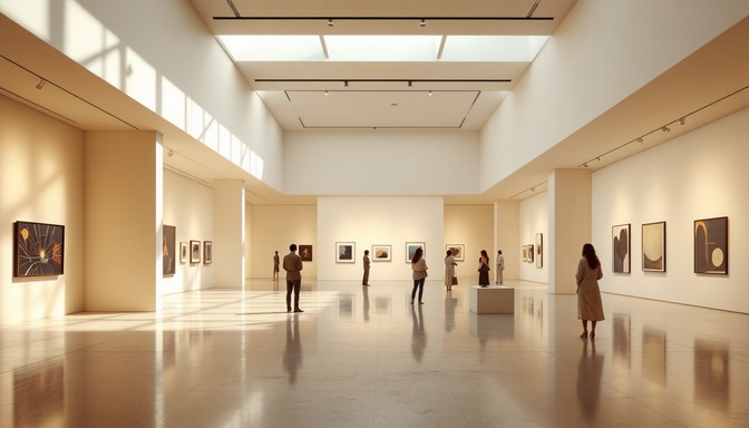 Free Luminous Gallery Space Image - Gallery, Museum, Art | Download at ...