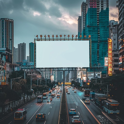 Free Urban Advertising Space Image - City, Billboard, Sunset | Download ...