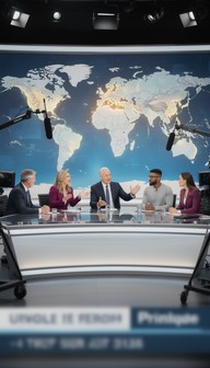 Political Discussion Panel Image Free Global Political Debate Image - Debate, Politics, Panel | Download ...