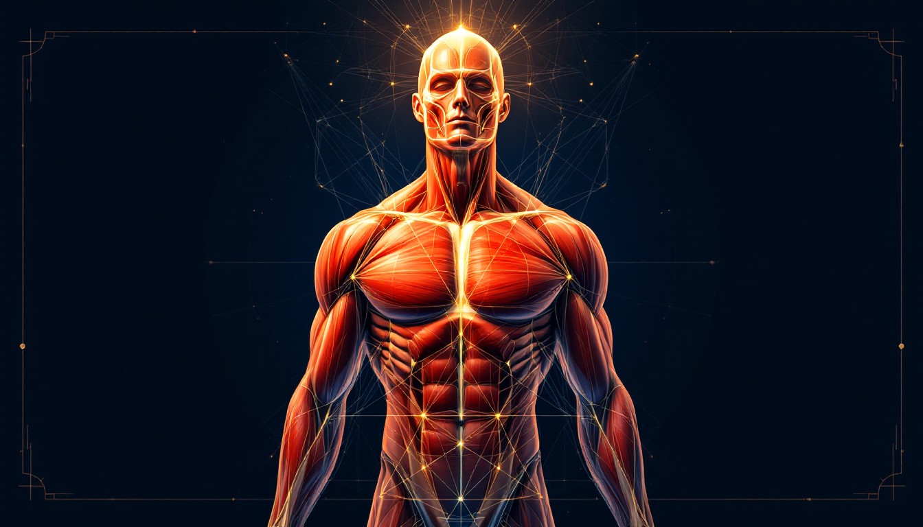 Photogenic Muscle Free Illuminated Muscle Architecture Image - Anatomy, Muscle, Geometric ...