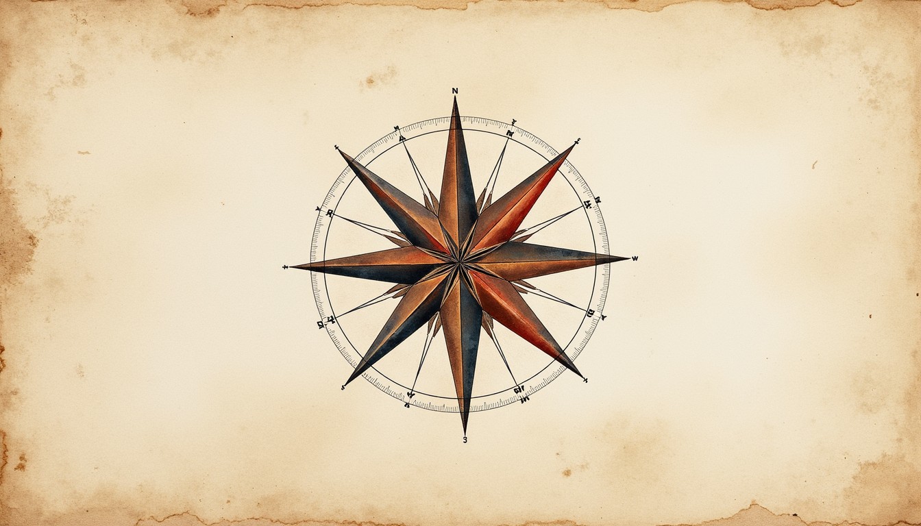 Free Ancient Navigation Star Image - Compass, Navigation, Nautical ...