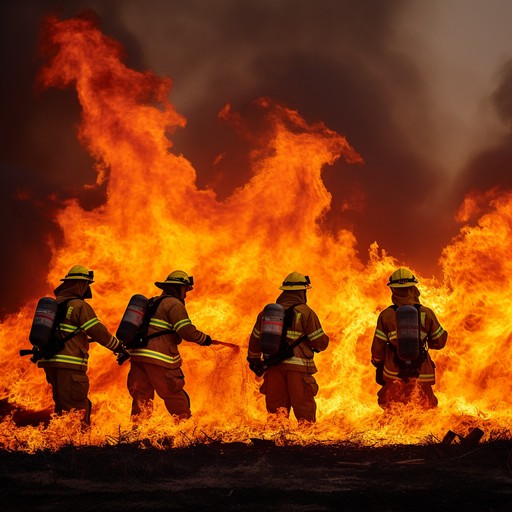 Free Brave Firefighters Battle Image - Firefighters, Inferno, Bravery ...