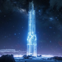 Free Futuristic Tower Night Image - Futuristic, Tower, Night | Download ...