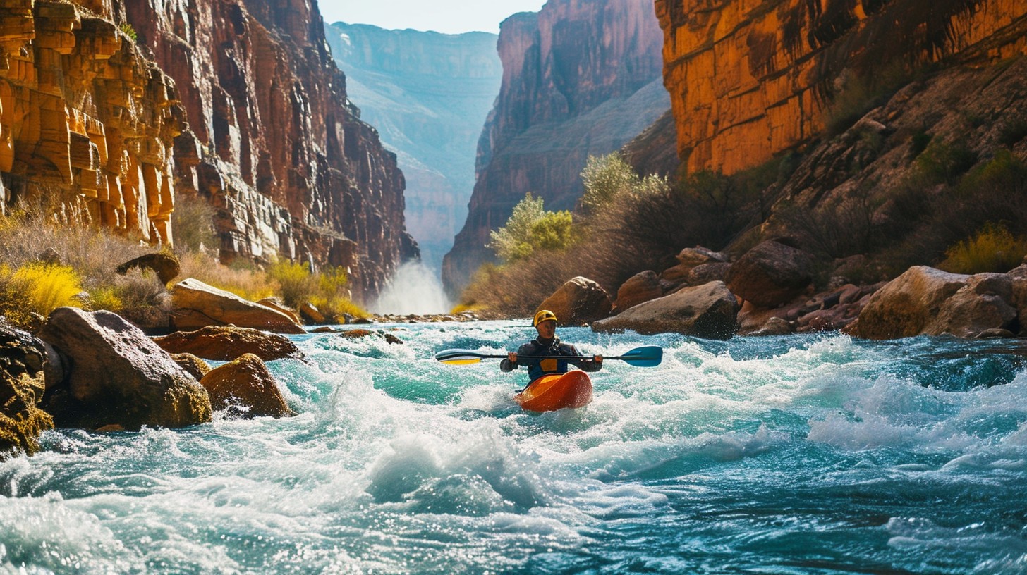 Free Thrilling River Adventure Image - Kayaking, River, Rapids ...