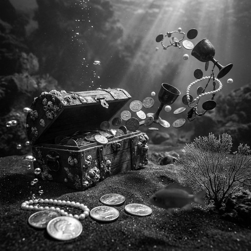Free Sunken Ancient Riches Image - Underwater, Treasure, Chest ...