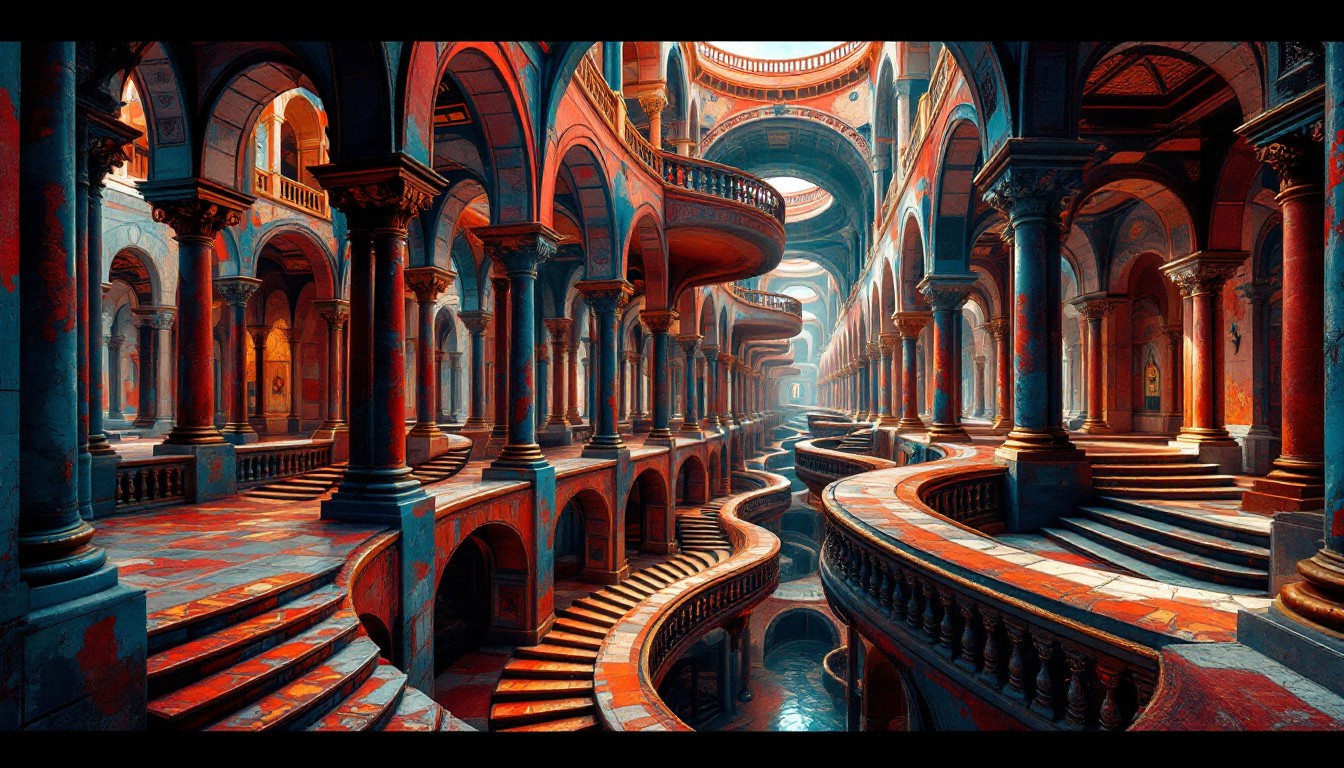 Free Endless Classical Labyrinth Image - Architecture, Renaissance ...