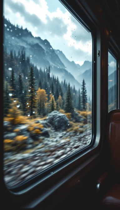 Free Train Window View Image - Train, Window, View | Download at StockCake