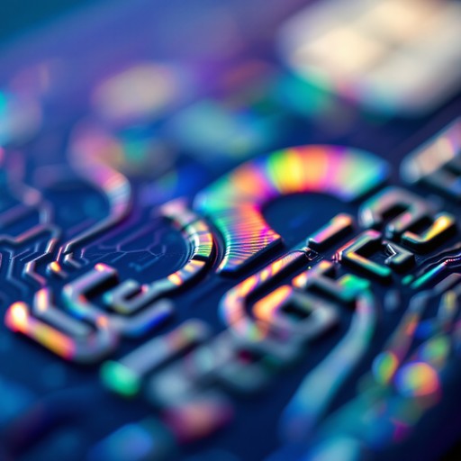 Free Holographic Card Detail Image | Download at StockCake