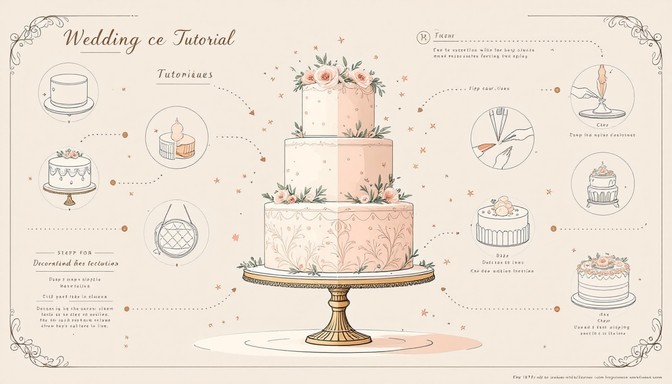 Photo Cake Guide Free Wedding Cake Guide Image - Wedding, Cake, Tutorial | Download at ...