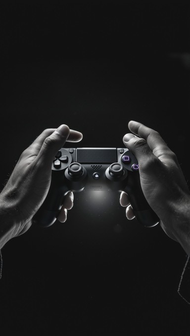 Controller Potrait Background Free Game Over Moment Image - Gaming, Controller, Hands | Download at ...