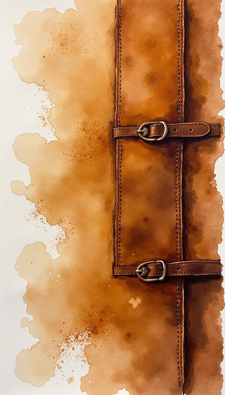 Free Weathered Leather Study Image - Leather, Watercolor, Brown ...