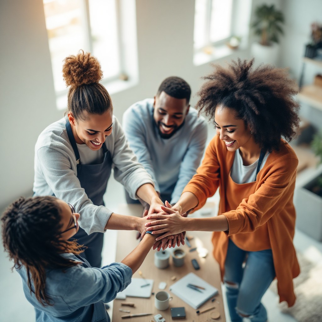 Free Teamwork unites diversity Image - Teamwork, Collaboration ...