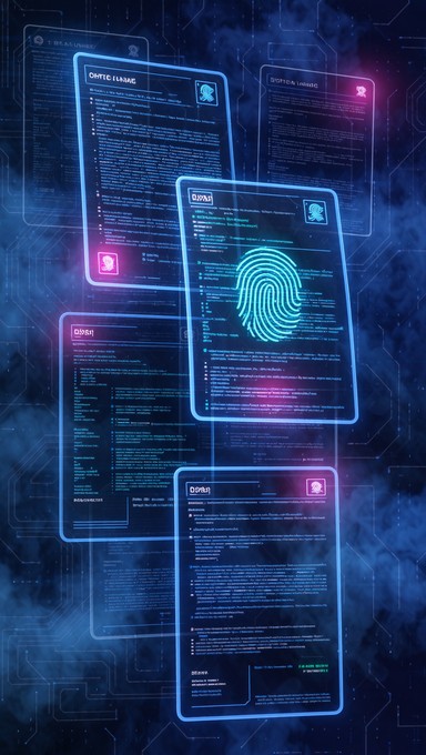 Free Digital Legal Authentication Image - Cyberpunk, Holographic, Neon ...