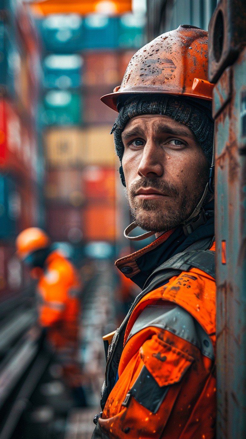Worker 2 Free Focused Industrial Worker Image - Worker, Industry, Safety ...