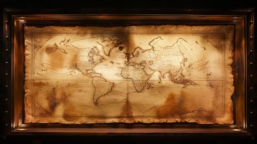 Free Antique World Map Image - Map, World, Antique | Download at StockCake