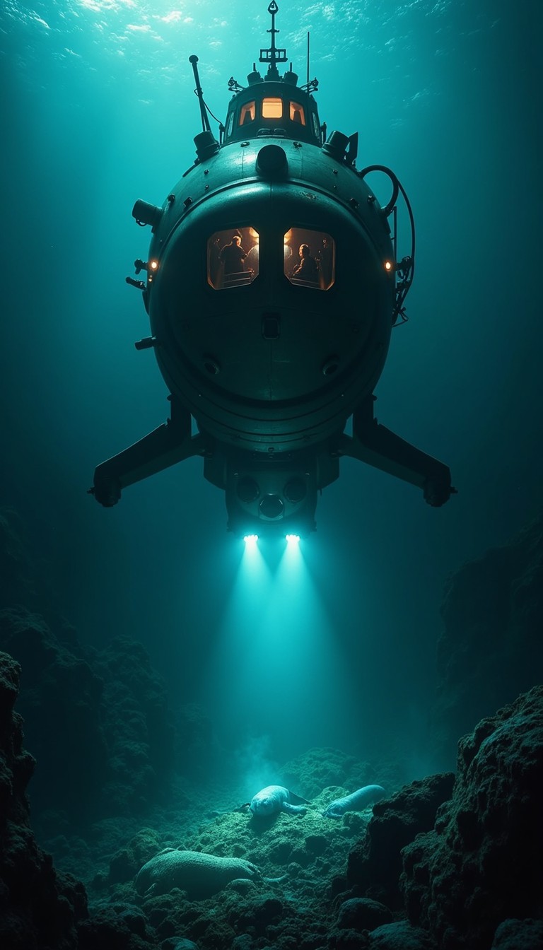 Free Deep Sea Discovery Image - Submersible, Underwater, Exploration ...