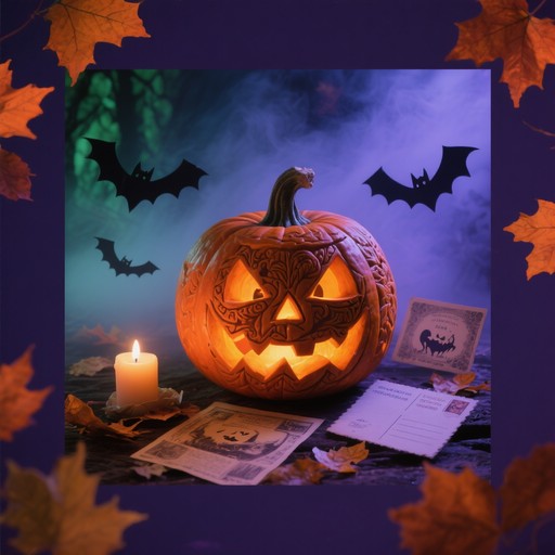Free Glowing Halloween Pumpkin Image | Download at StockCake
