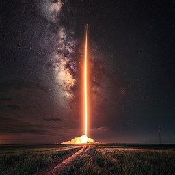 Free Nighttime Rocket Launch Image - Rocket, Night, Launch | Download ...