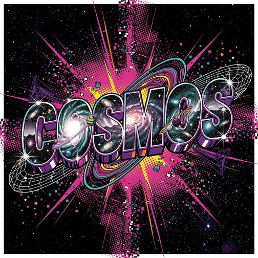 Free Vibrant Space Typography Image - 3d, Typography, Gradient ...