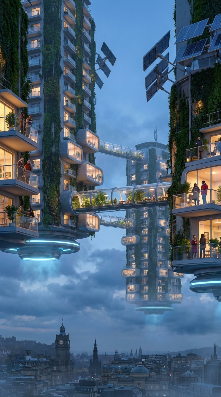 Free Floating Future Cities Image - Futuristic, Floating, Architecture ...
