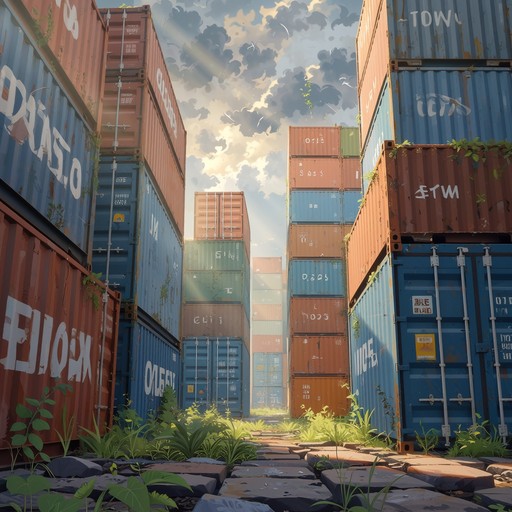 Free Reclaimed Container Corridor Image - Anime, Manga, Containers ...