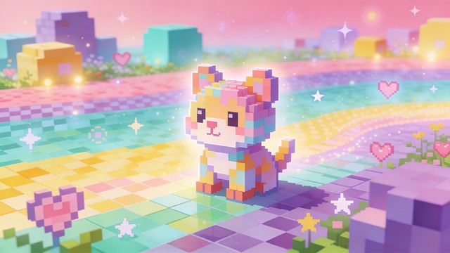 Free Pixel Paradise Awaits Image - Pixel, Pixelated, Retro | Download ...