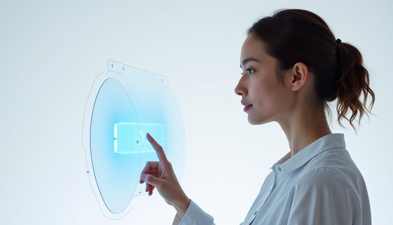 Free Digital Human Interface Image - Holographic, Futuristic ...
