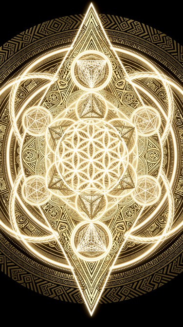 Metatron Pattern Free Sacred Geometric Light Image - Geometry, Sacred, Metatron ...