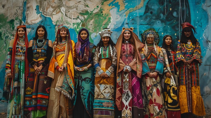 Free Cultural Attire Display Image - Women, Cultural, Attire | Download ...