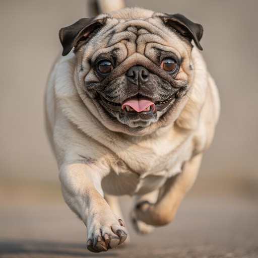 Pug Happy Spring Free Happy Pug Playtime Image - Pug, Playground, Happiness | Download ...