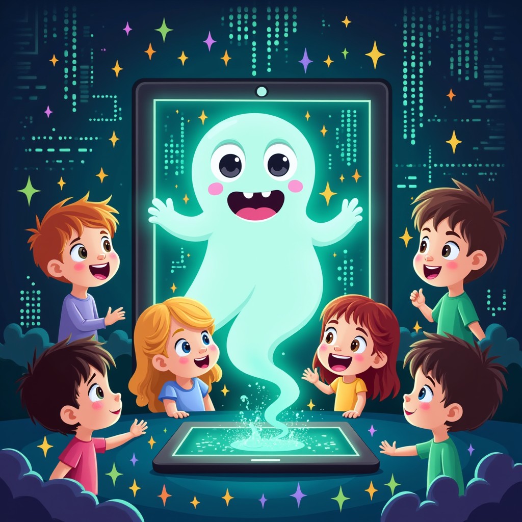 Free Friendly Digital Ghost Image - Ghost, Digital, Children | Download ...