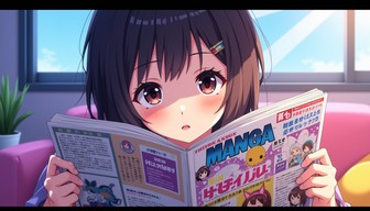 Free Manga Reading Time Image - Anime, Manga, Reading | Download at ...