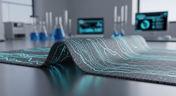 Free Illuminated Smart Textile Image - Textile, Technology, Circuitry ...
