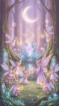 Free Enchanted Fairy Ceremony Image - Fairy, Fairies, Fantasy ...