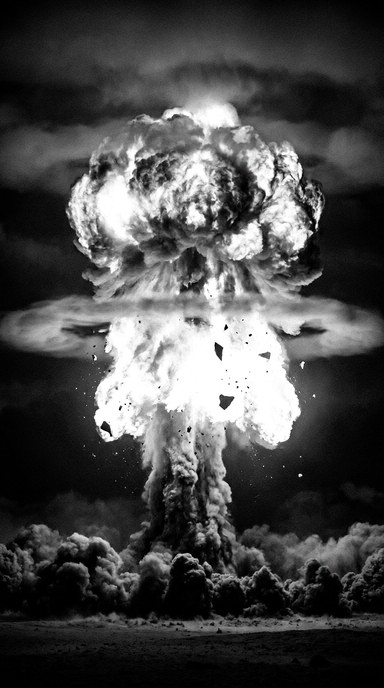 Free Explosive Power Unleashed Image - Explosion, Blast, Monochrome ...