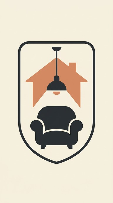 Download Terracotta Armchair Logo Image - Logo, Armchair, Lamp | StockCake