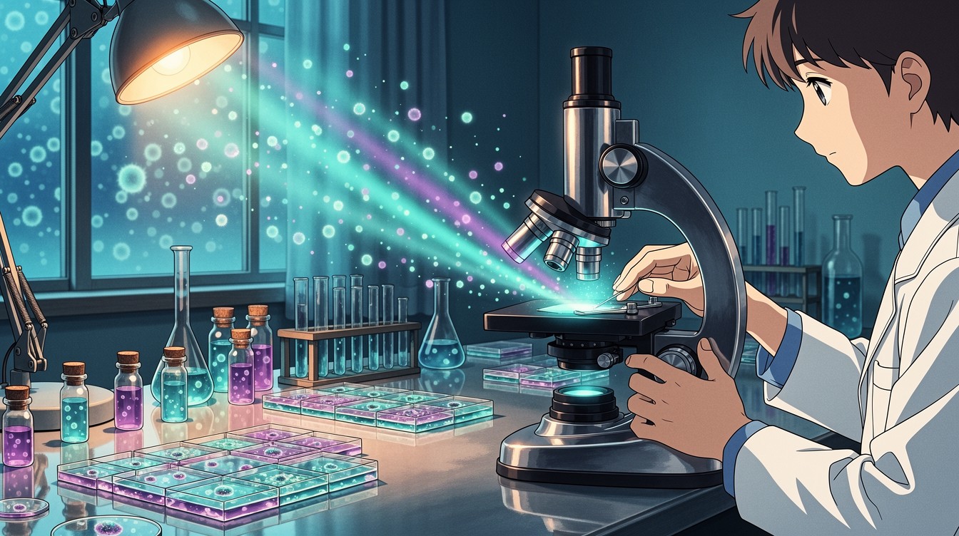 Free Anime Laboratory Research Image - Anime, Manga, Microscope ...