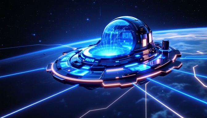 Free Futuristic Space Observatory Image - Futuristic, Space ...