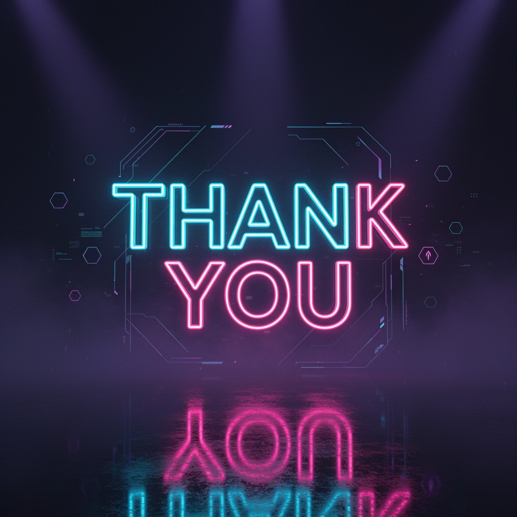 Thanks Punk Free Cyberpunk Thank You Image - Cyberpunk, Neon, Typography | Download ...