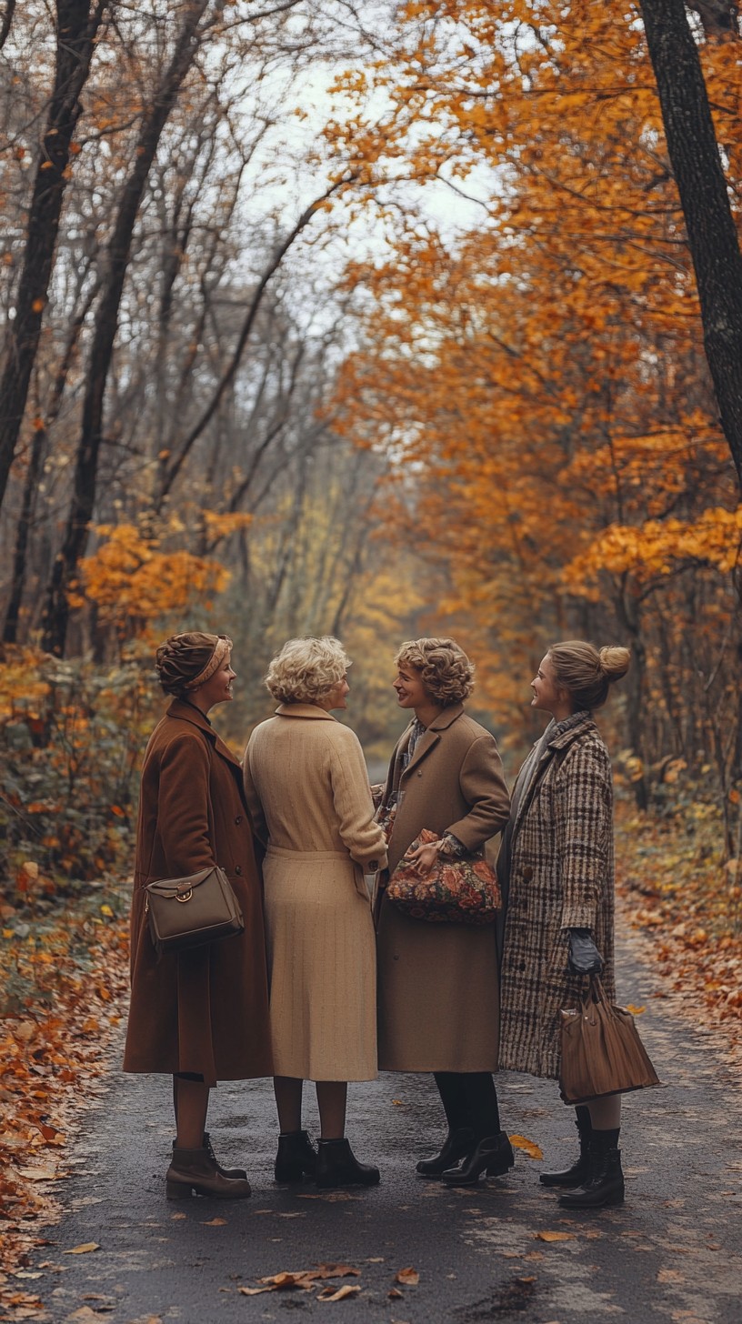 Free Autumn Friends Reunion Image - Autumn, Elderly, Women | Download ...