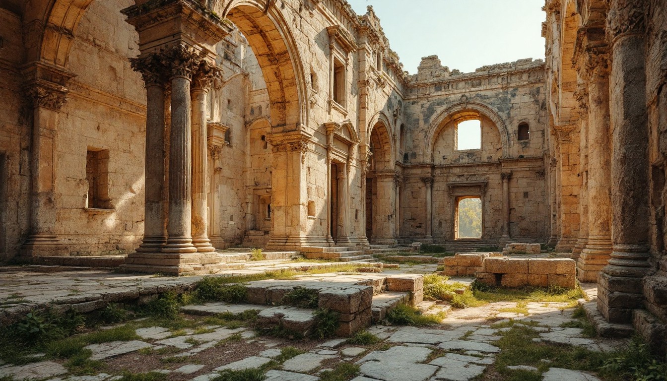 Free Ancient Ruins Illuminated Image - Ruins, Ancient, Architecture ...