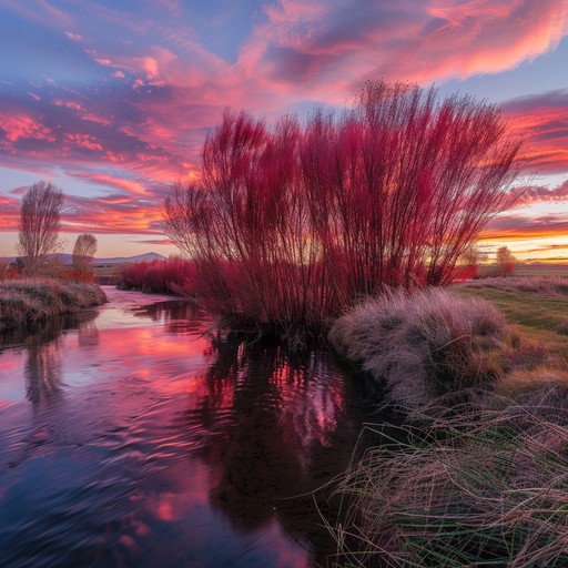 Free Sunset River Glow Image - Sunset, River, Glow | Download at StockCake