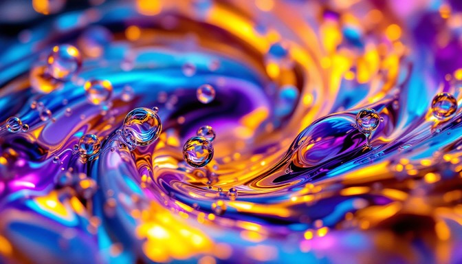 Free Swirling Crystal Symphony Image - Abstract, Swirling, Liquid ...
