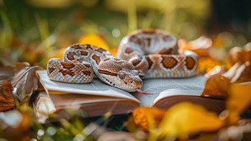 Prudence Book Snake Free Snake on Book Image - Snake, Book, Nature | Download at StockCake