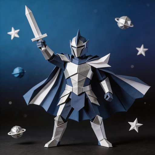 Free Paper Space Knight Image - Origami, Papercraft, Knight | Download ...