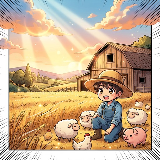 Free Anime Farm Life Image - Anime, Manga, Farm | Download at StockCake