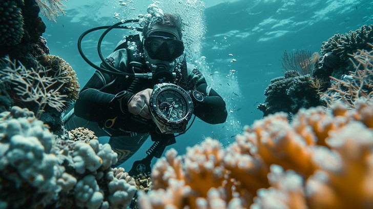 Diving Exploration Examples Free Underwater exploration begins Image - Underwater, Scuba, Diver ...
