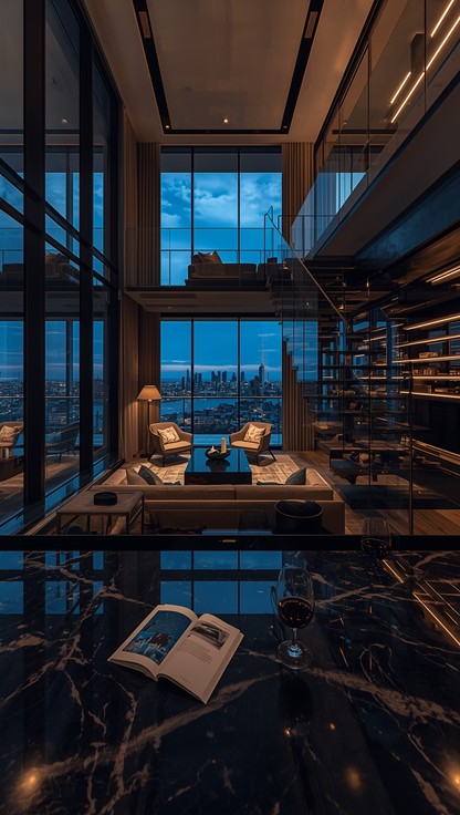 Free Luxury Penthouse Twilight Image - Penthouse, Twilight, Pixel ...