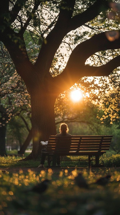 Solitude Setting Bench Free Park Bench Solitude Image - Park, Solitude, Bench | Download at ...